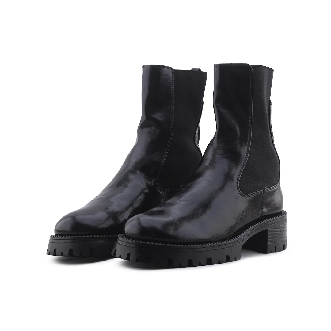 Zara Stretchable Ankle Boot | 100% Authentic Leather