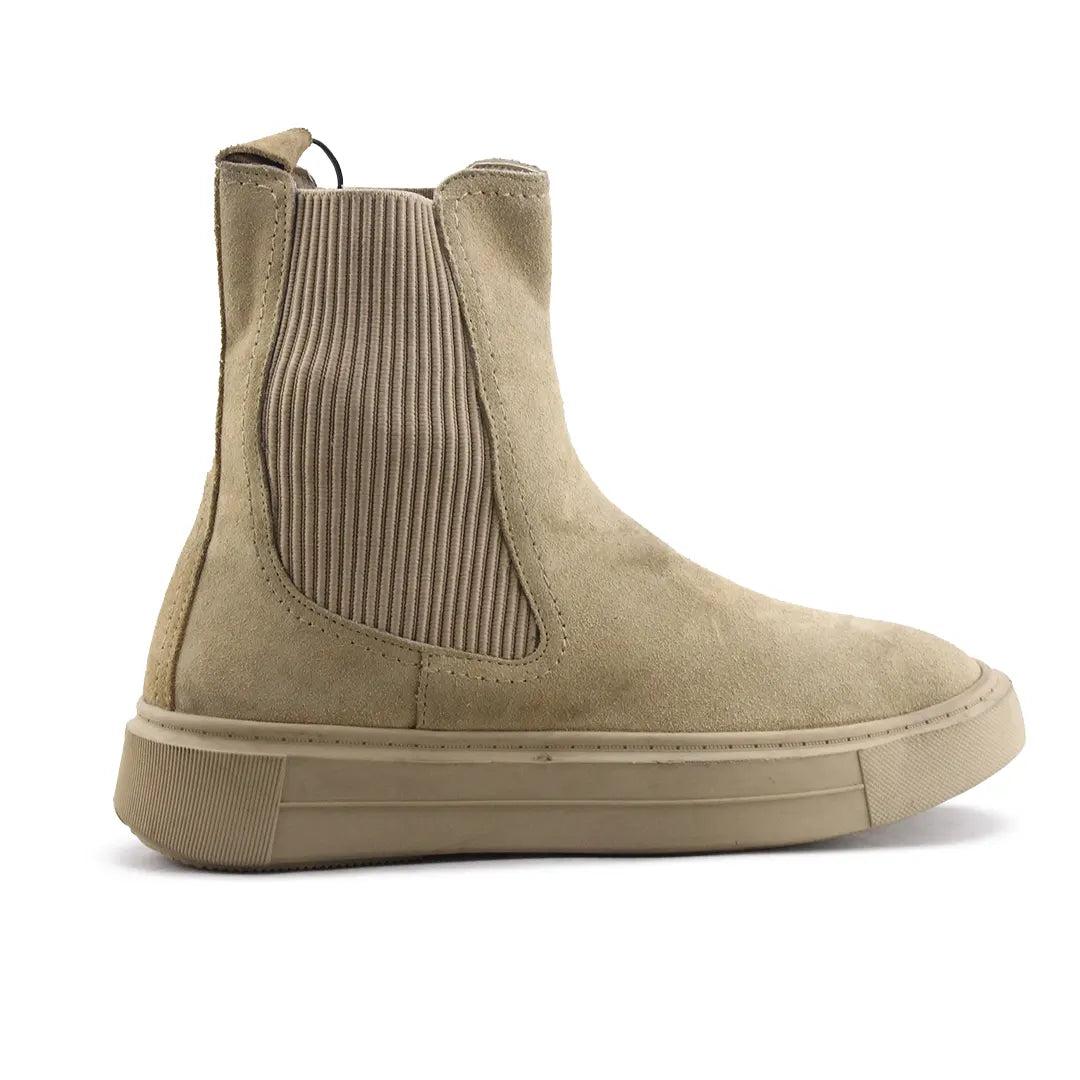 Zara Stretchable Suede Ankle Boot