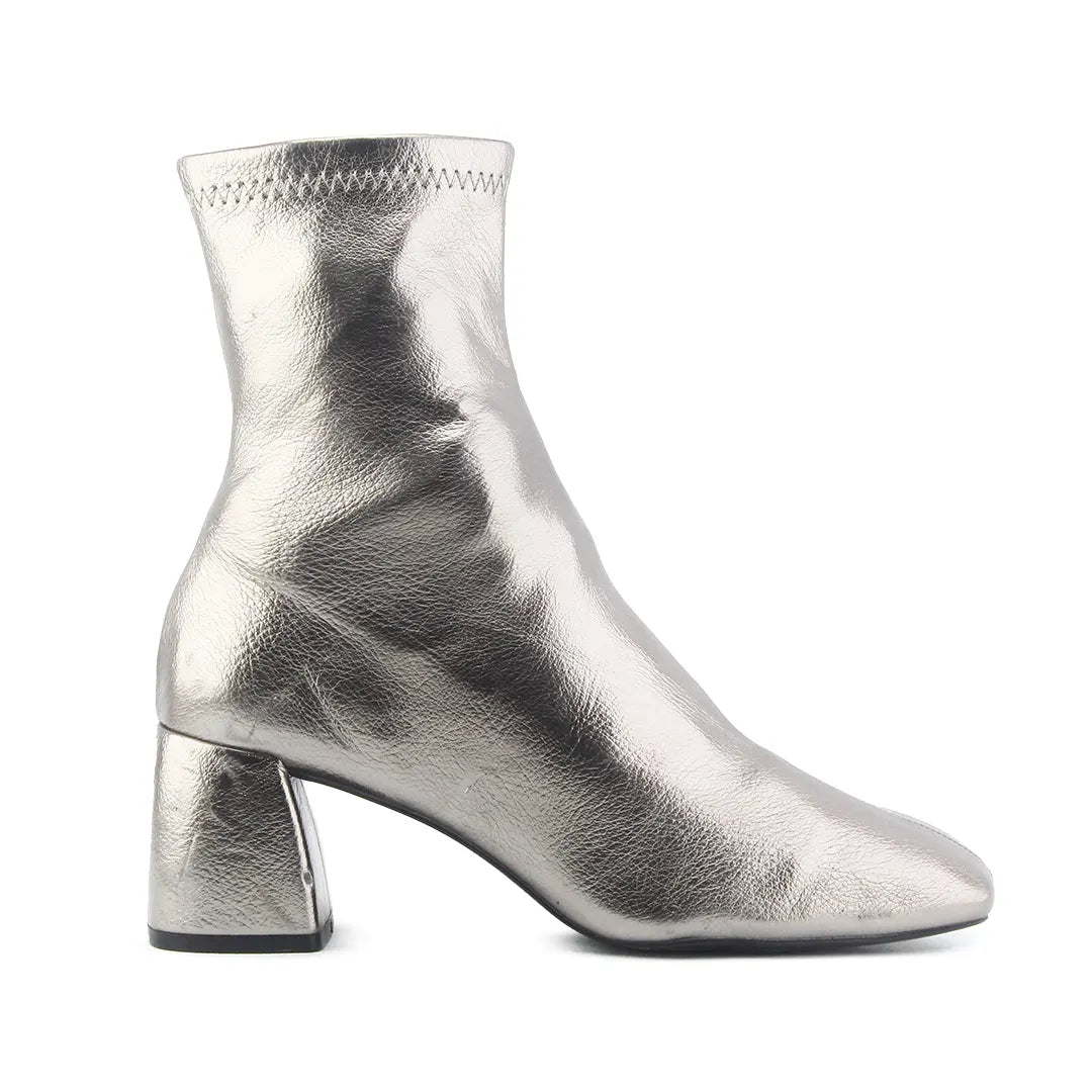 Stradivarius Zipper Ankle Boot | 100% Authentic Leather