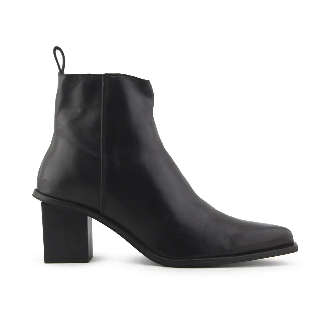 Zara Zipper Ankle Boots | 100% Authentic Leather