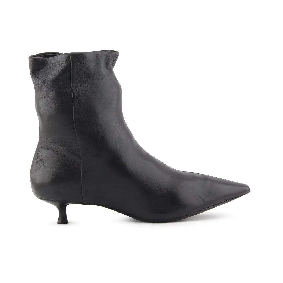 Zara Zipper Ankle Boot | 100% Authentic Leather