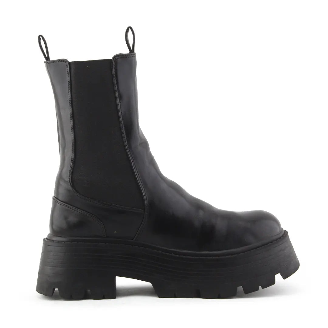 Pull & Bear Stretchable Ankle Boot | 100% Authentic Leather