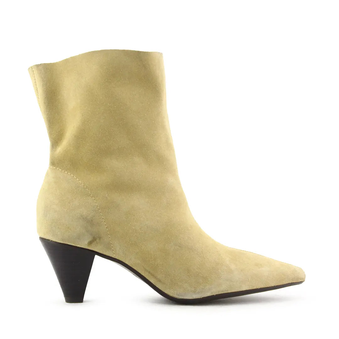 Zara Suede Ankle Boot