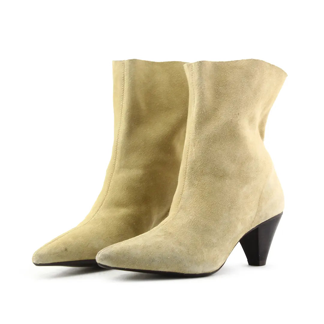 Zara Suede Ankle Boot