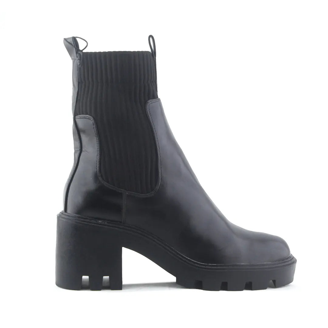 Zara Stretchable Ankle Boot | 100% Authentic Leather