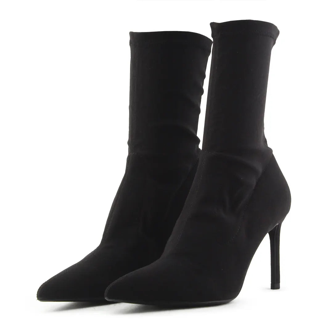 Bershka Textile Ankle Boot