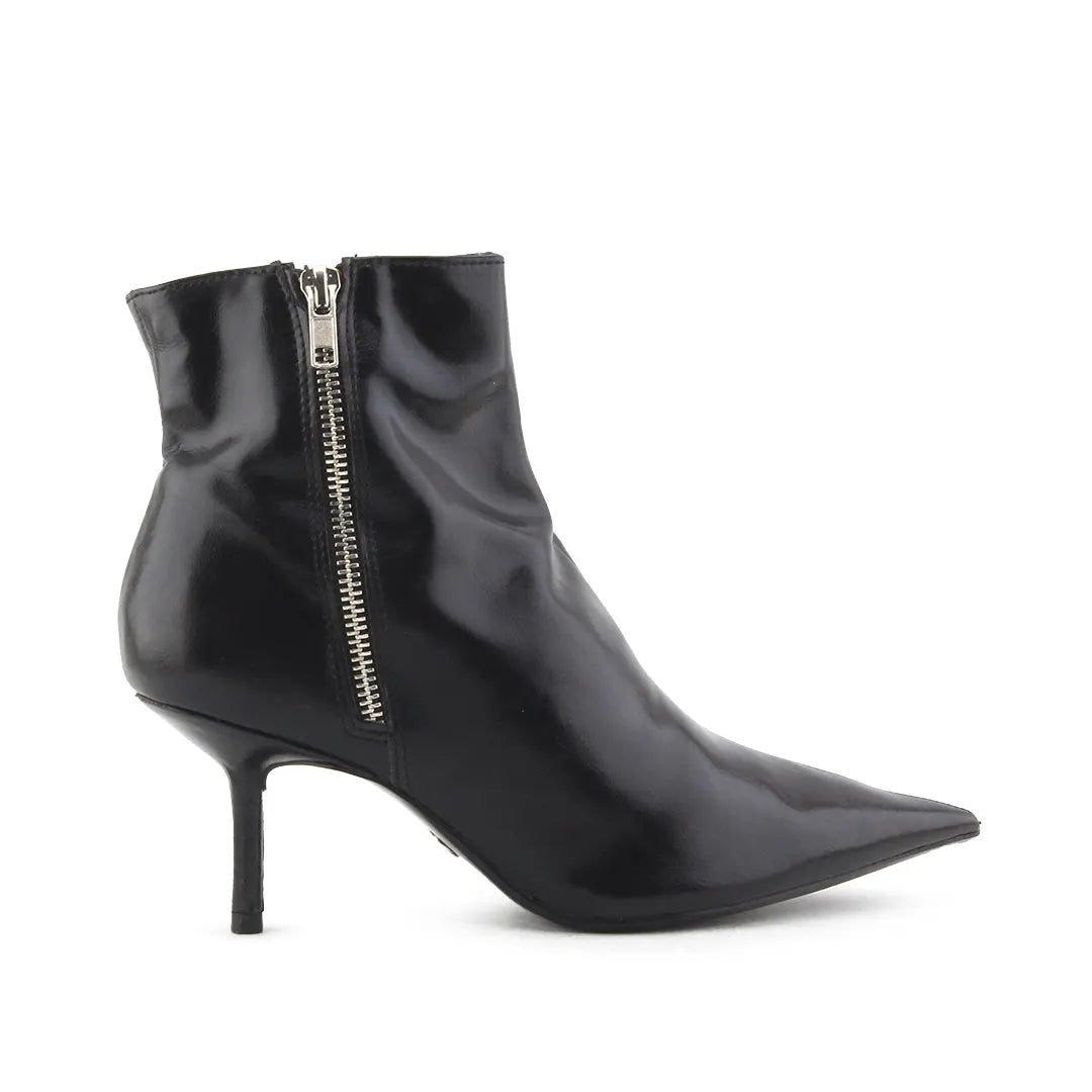 Zara Zipper Ankle Boot | 100% Authentic Leather