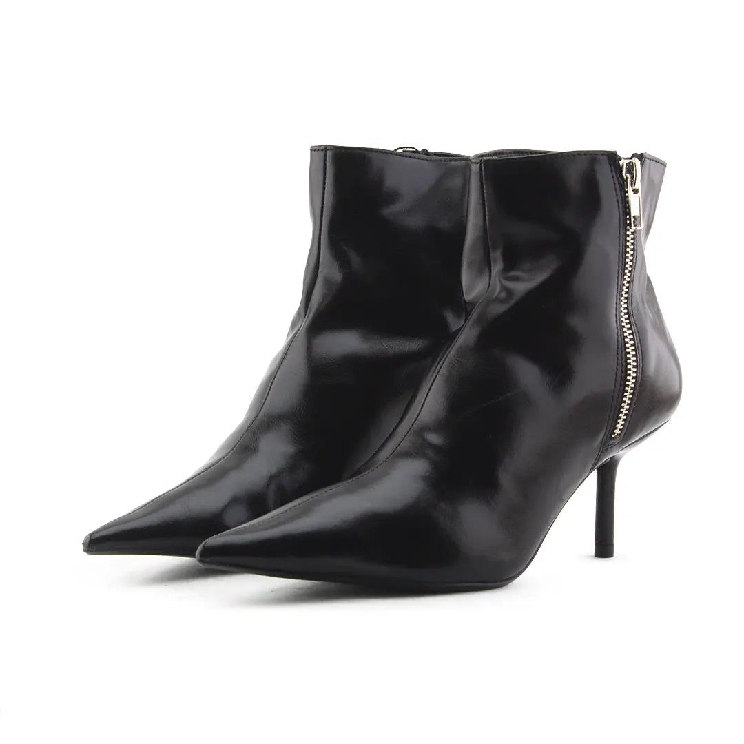 Zara Zipper Ankle Boot | 100% Authentic Leather