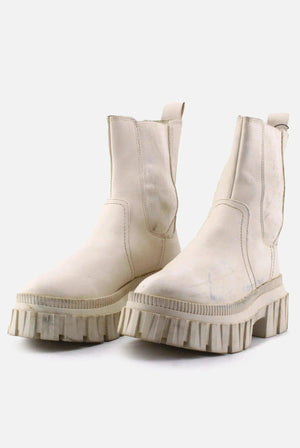 Stradivarius Stretchable Ankle Boots | 100% Authentic Leather - sundaybazar