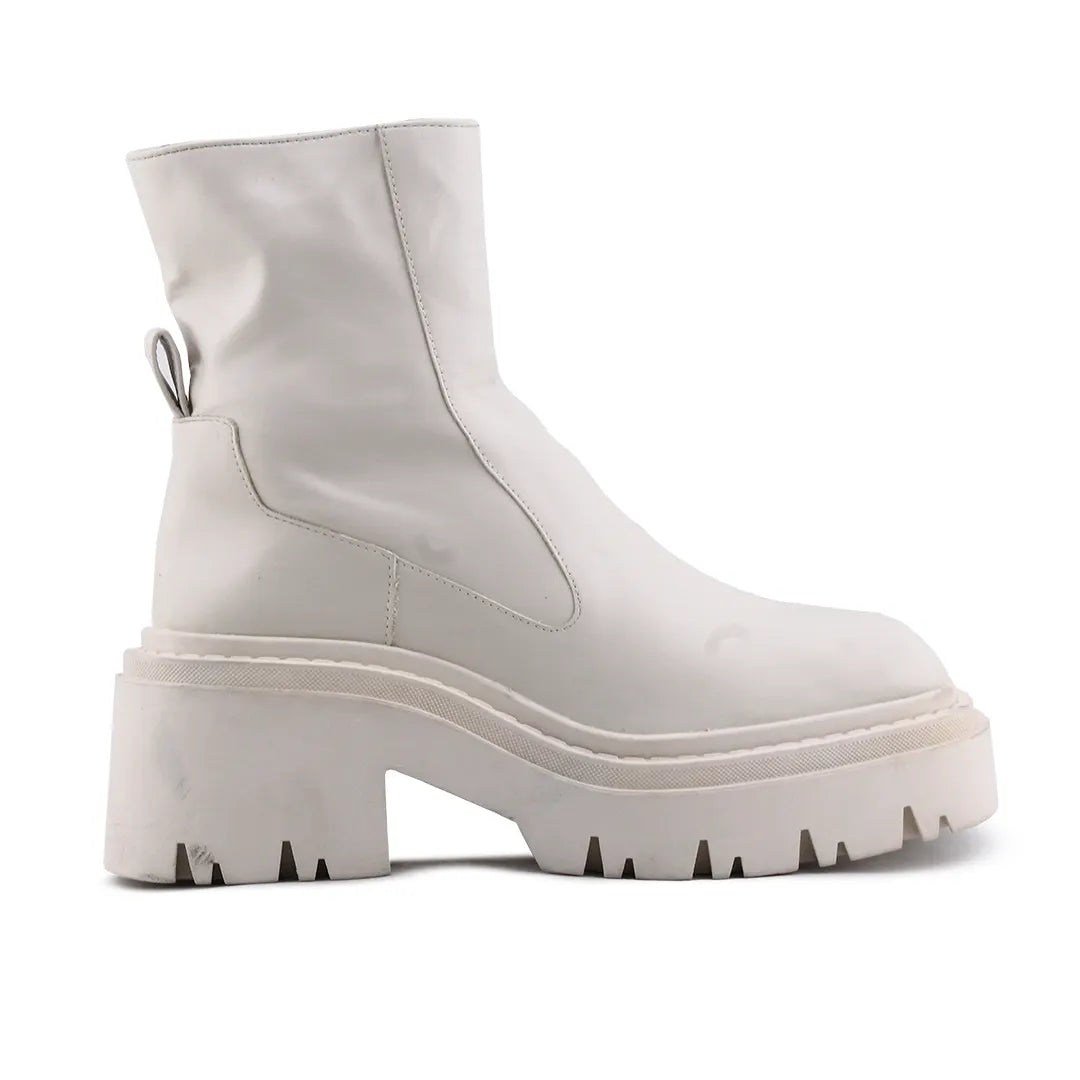 Zara Zipper Ankle Boot | 100% Authentic Leather