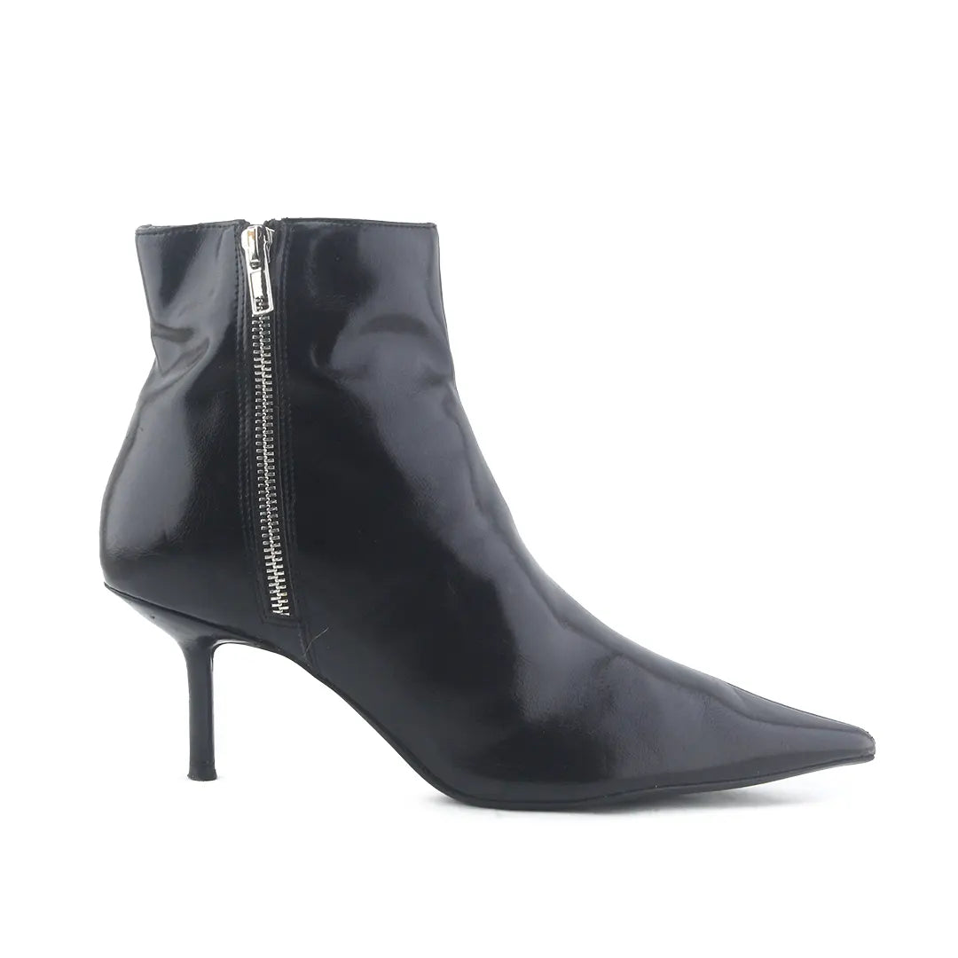 Zara Zipper Ankle Boot | 100% Authentic Leather
