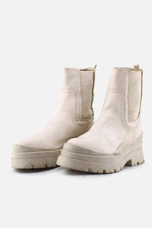 Stradivarius Stretchable Ankle Boots | 100% Authentic Leather - sundaybazar