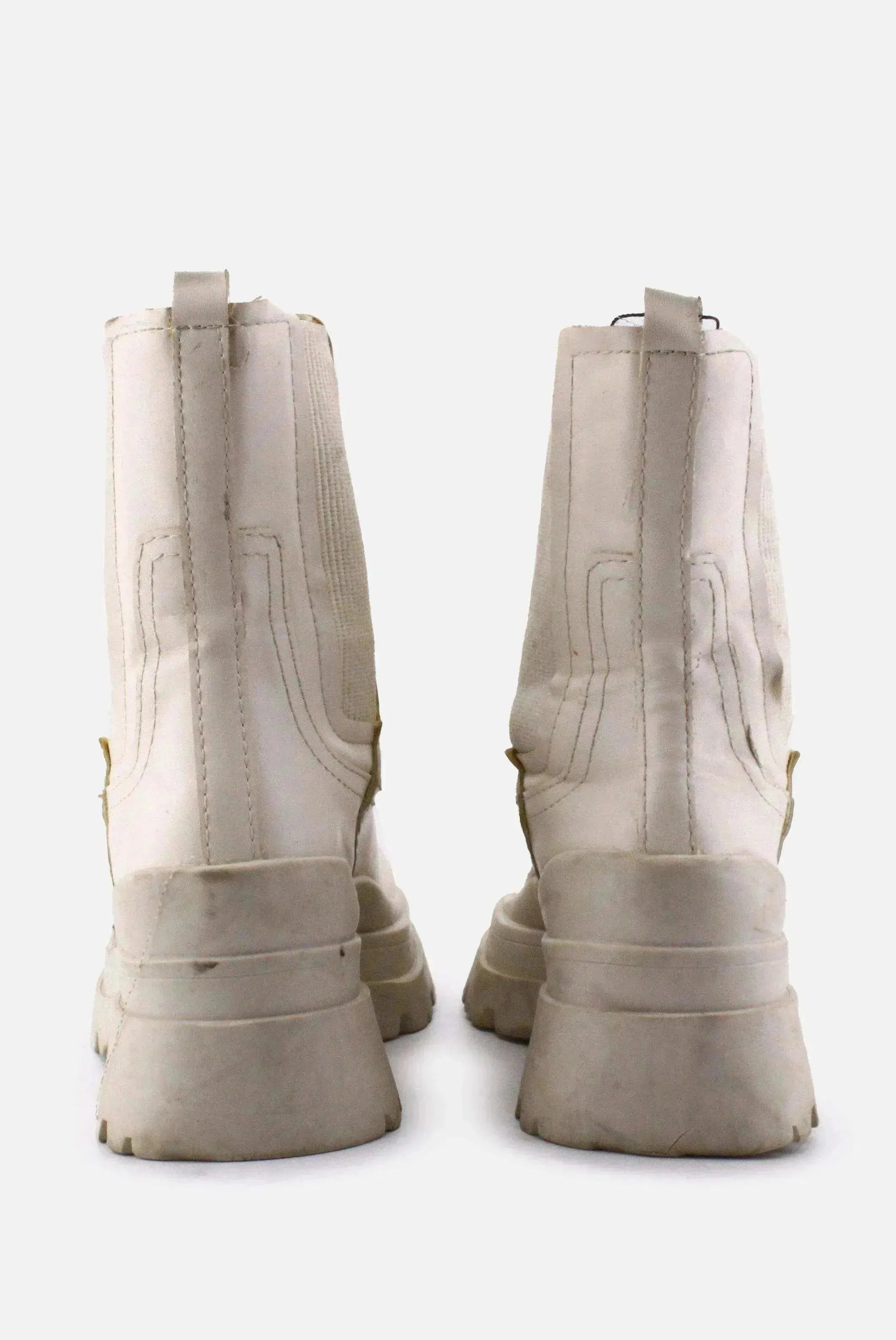 Stradivarius Stretchable Ankle Boots | 100% Authentic Leather - sundaybazar