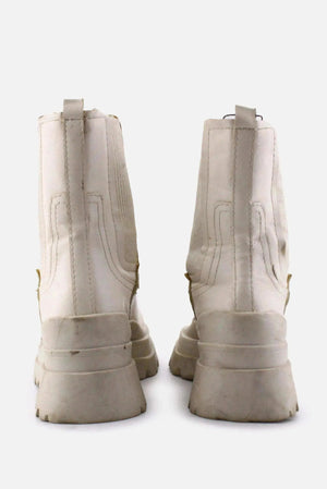 Stradivarius Stretchable Ankle Boots | 100% Authentic Leather - sundaybazar