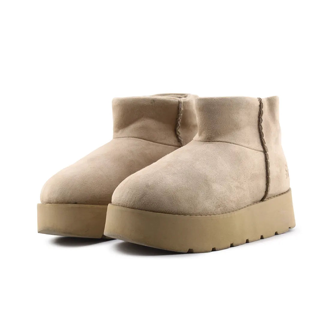 Pull & Bear Suede Ankle Boot