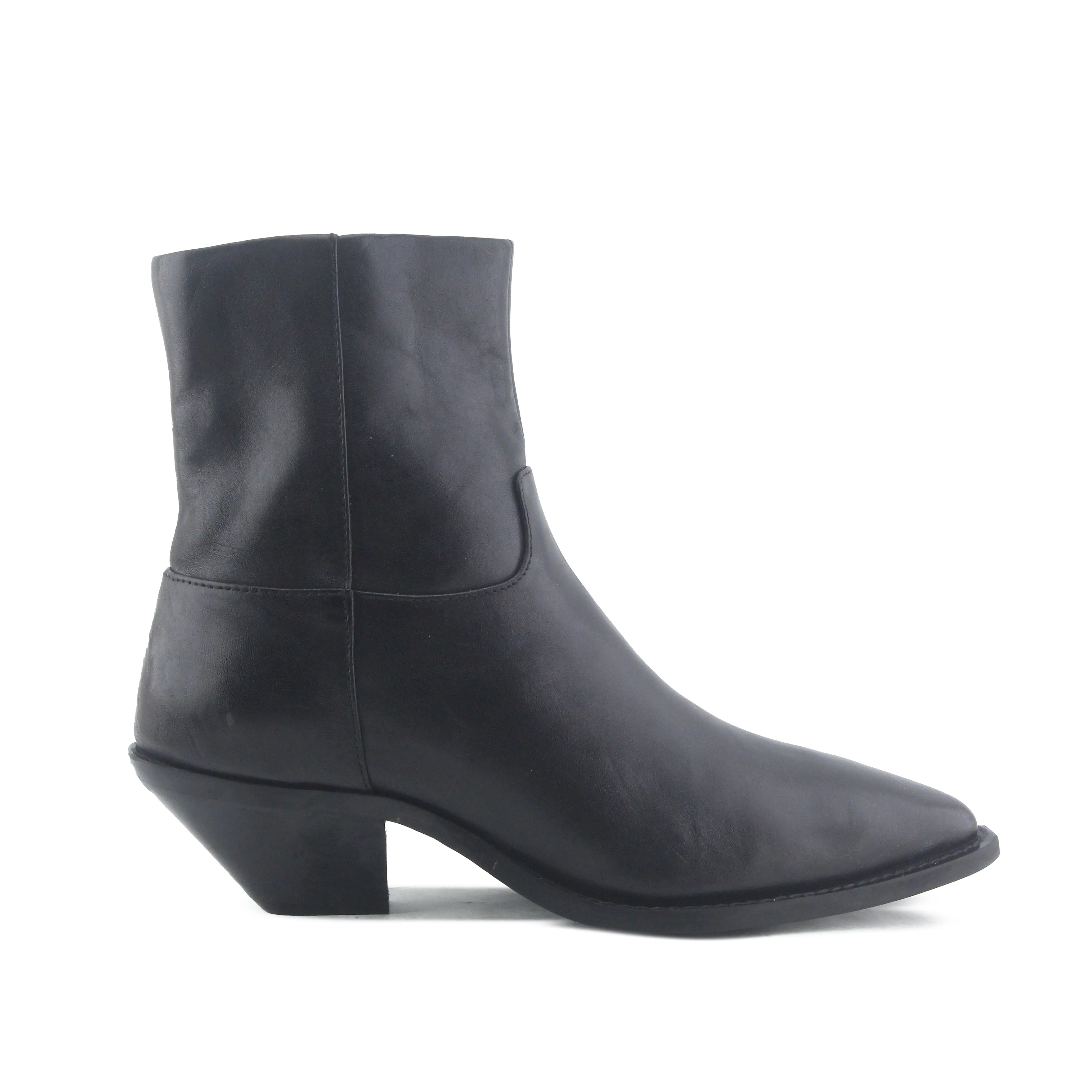 Zara Zipper Ankle Boot | 100% Authentic Leather