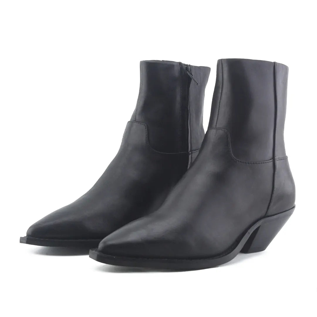Zara Zipper Ankle Boot | 100% Authentic Leather
