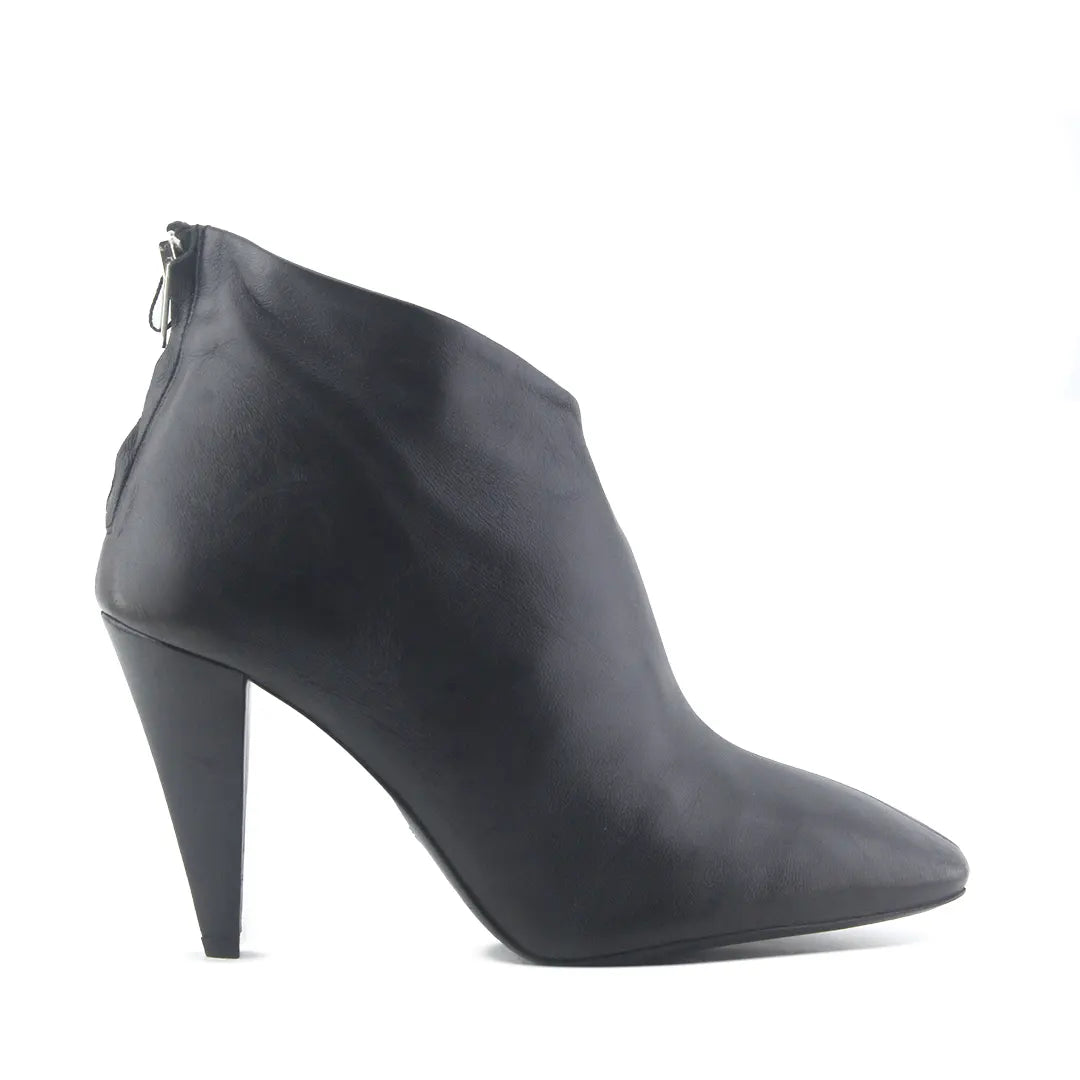Zara Zipper Ankle Boot | 100% Authentic Leather