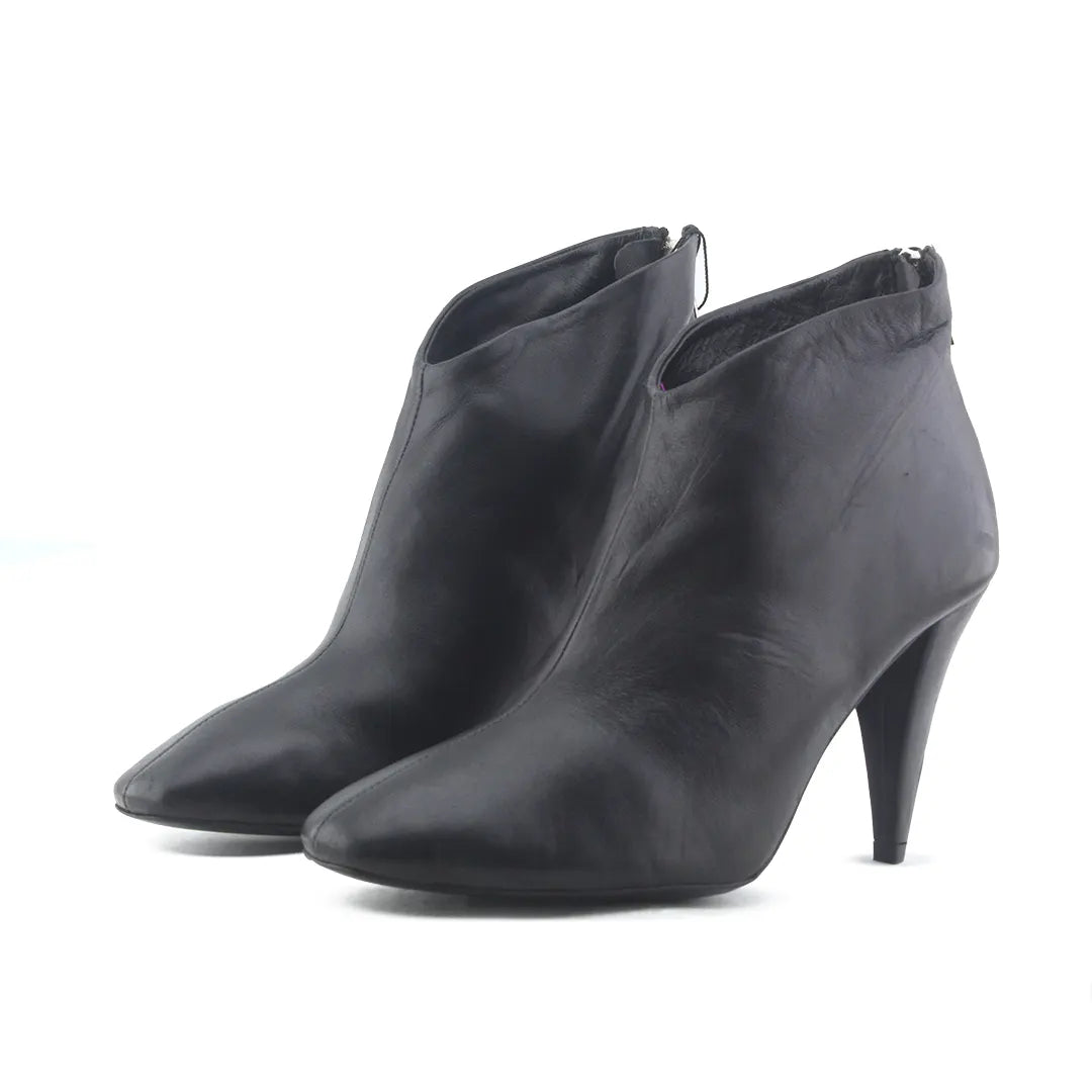 Zara Zipper Ankle Boot | 100% Authentic Leather