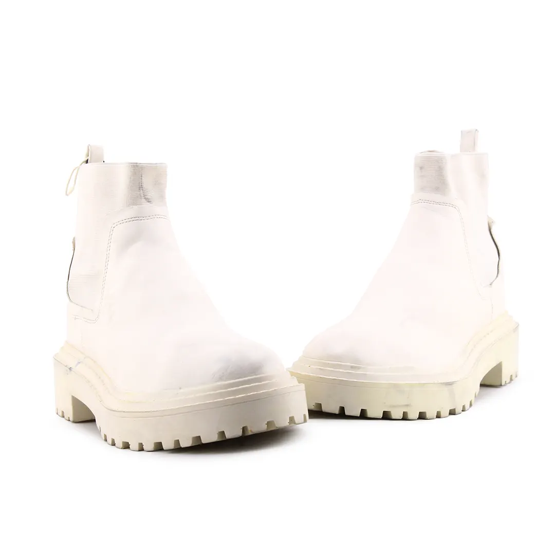 Stradivarius Stretchable Ankle Boot | 100% Authentic Leather