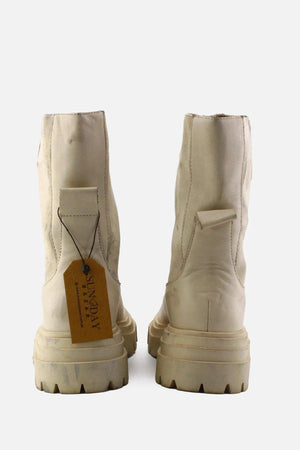 Zara Stretchable Ankle Boots | 100% Authentic Leather - sundaybazar