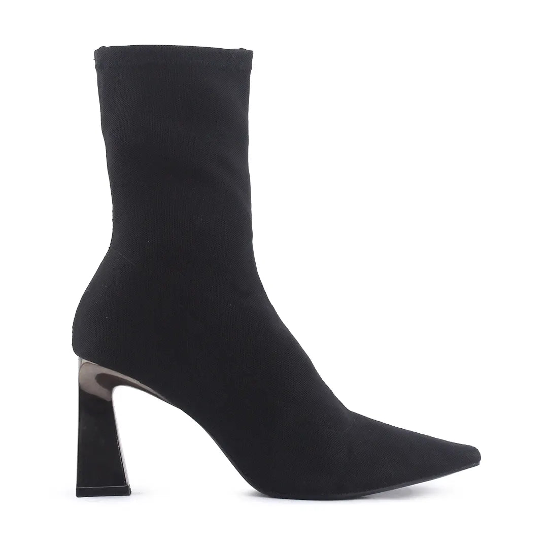 Bershka Sock Ankle Boot