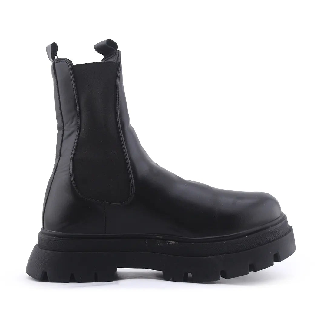 Bershka Stretchable Ankle Boot | 100% Authentic Leather