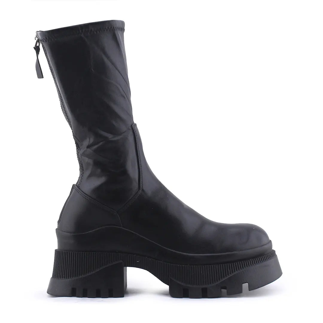 Zara Zipper Ankle Boot | 100% Authentic Leather