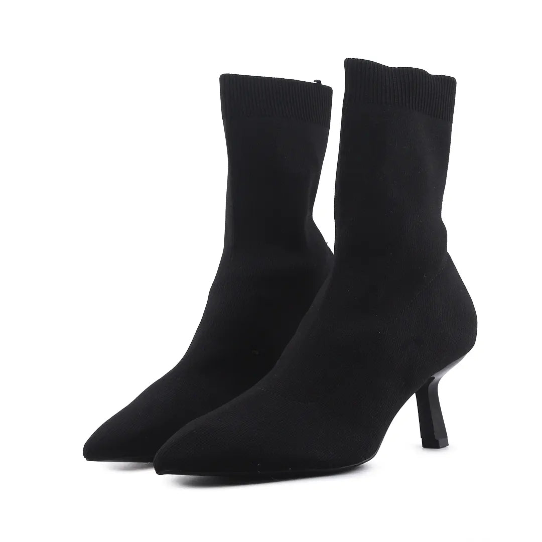 Stradivarius Sock Ankle Boot