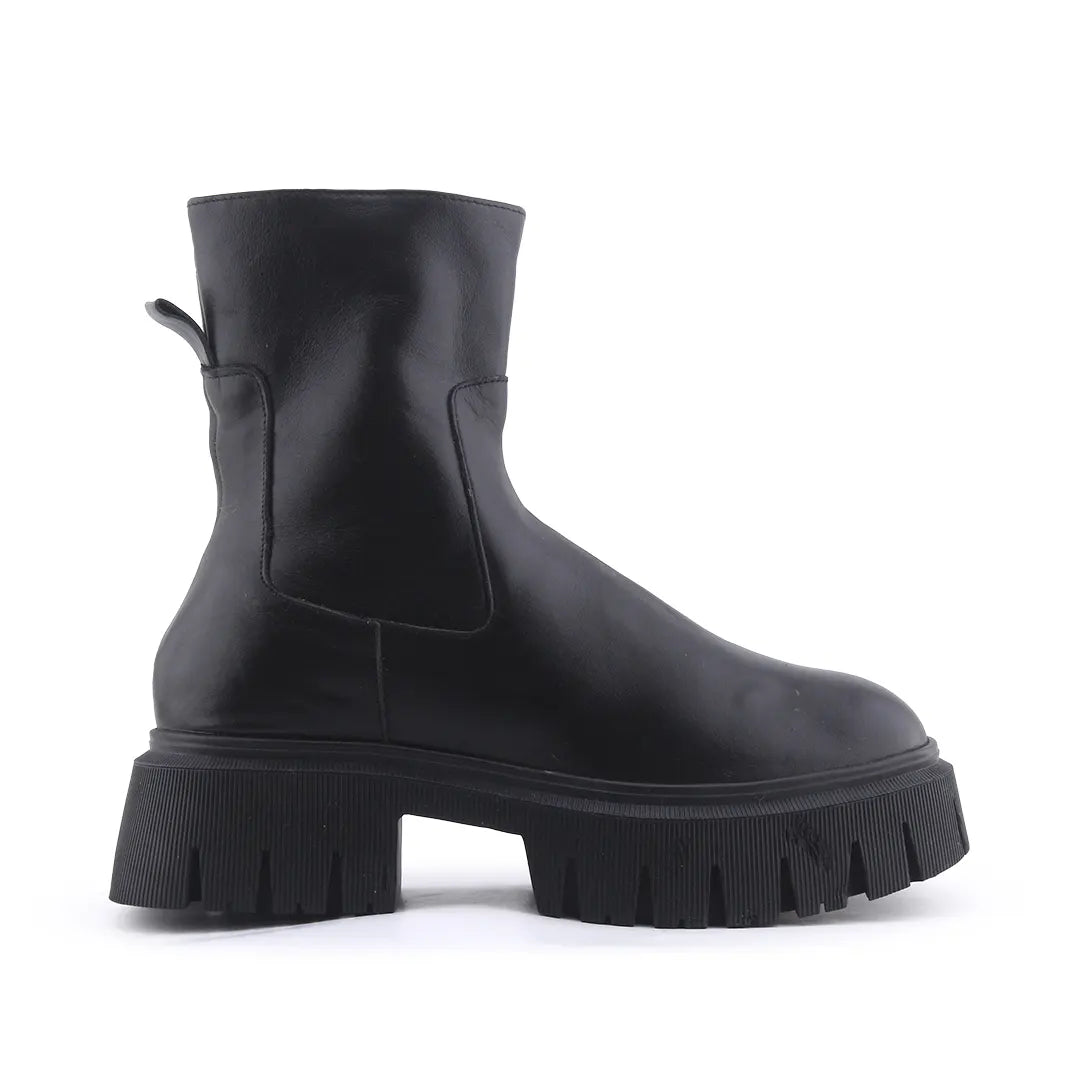 Zara Zipper Ankle Boot | 100% Authentic Leather