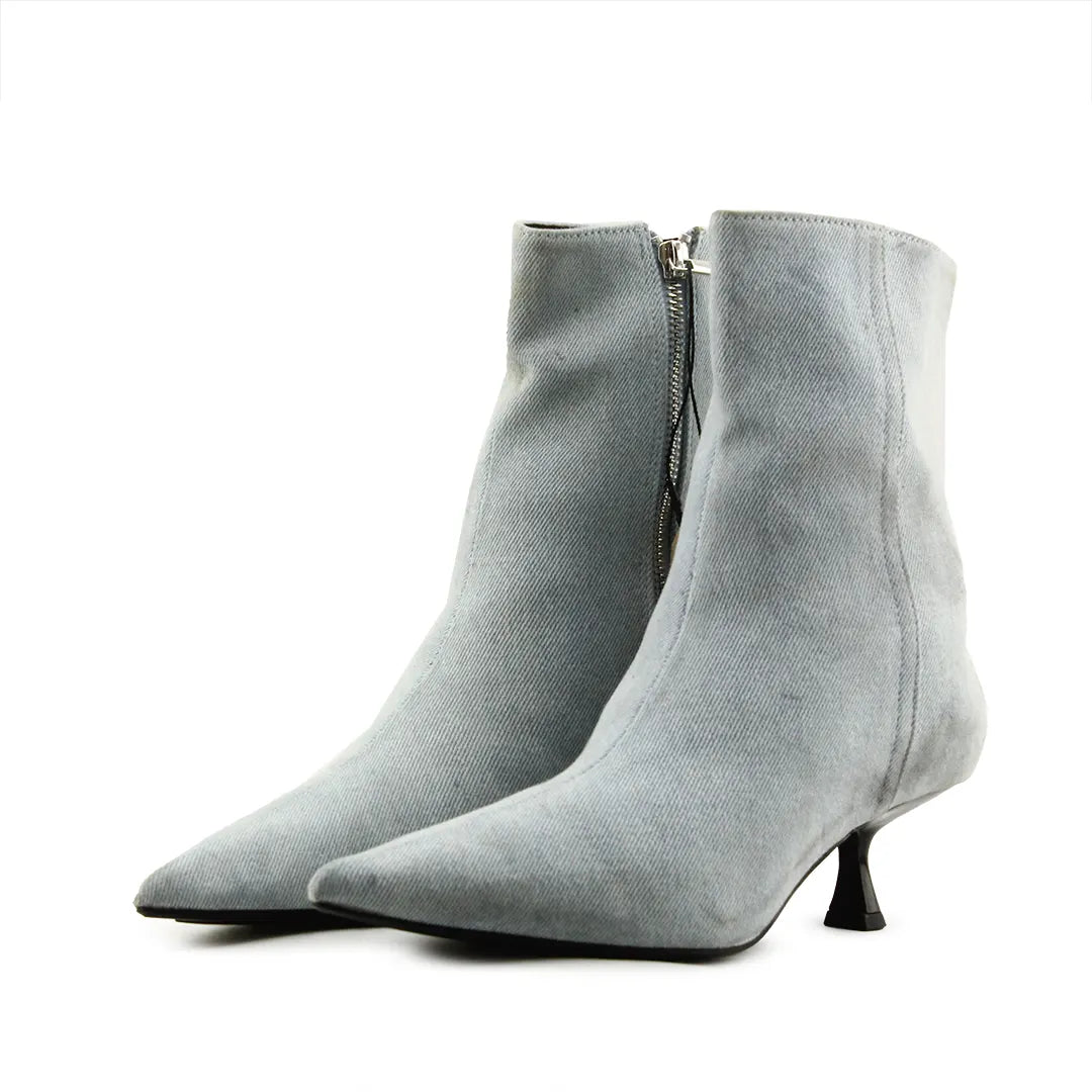 Zara Zipper Ankle Boot