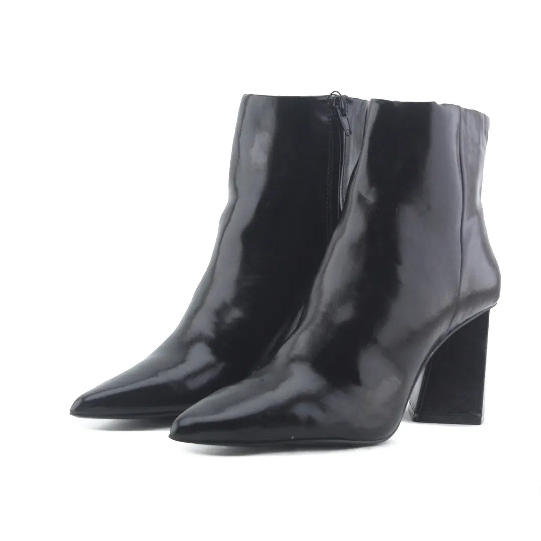 Zara Zipper Ankle Boot | 100% Authentic Leather
