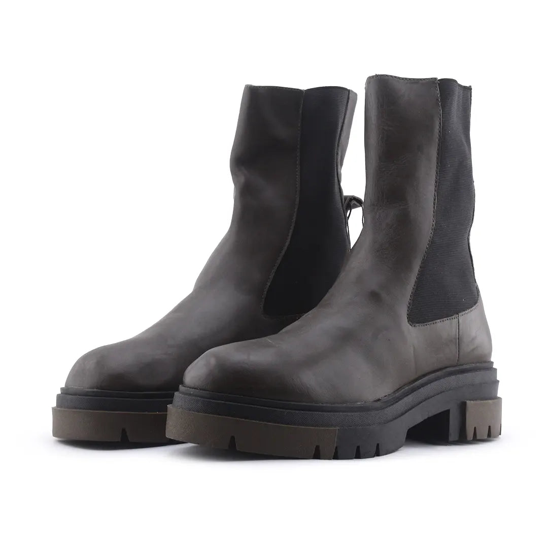 Zara Stretchable Ankle Boot | 100% Authentic Leather
