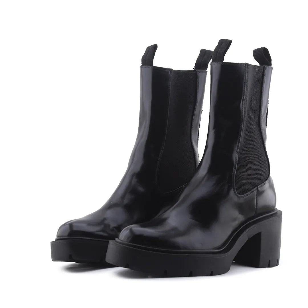 Zara Stretchable Ankle Boot | 100% Authentic Leather