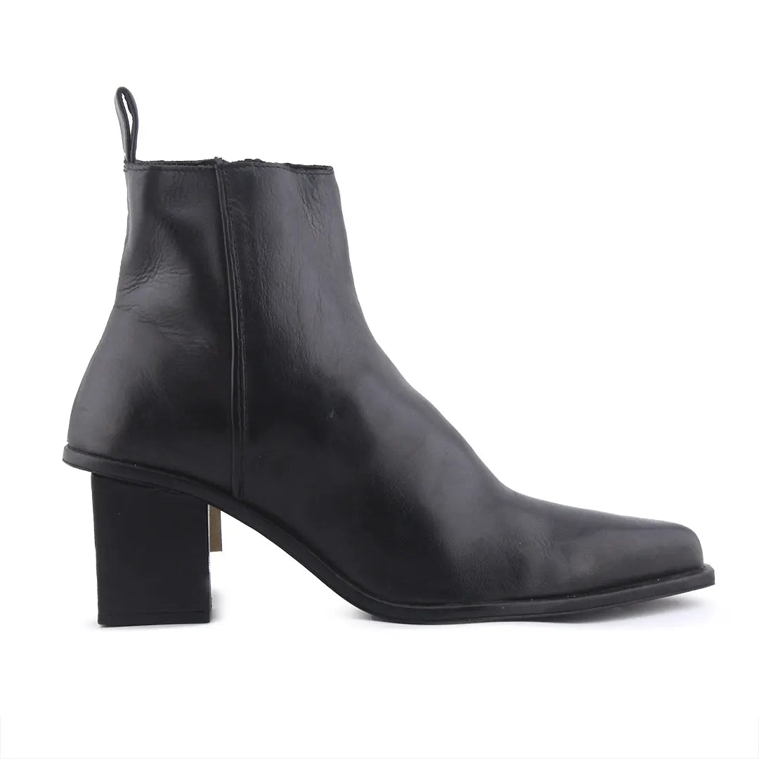 Zara Zipper Ankle Boot | 100% Authentic Leather