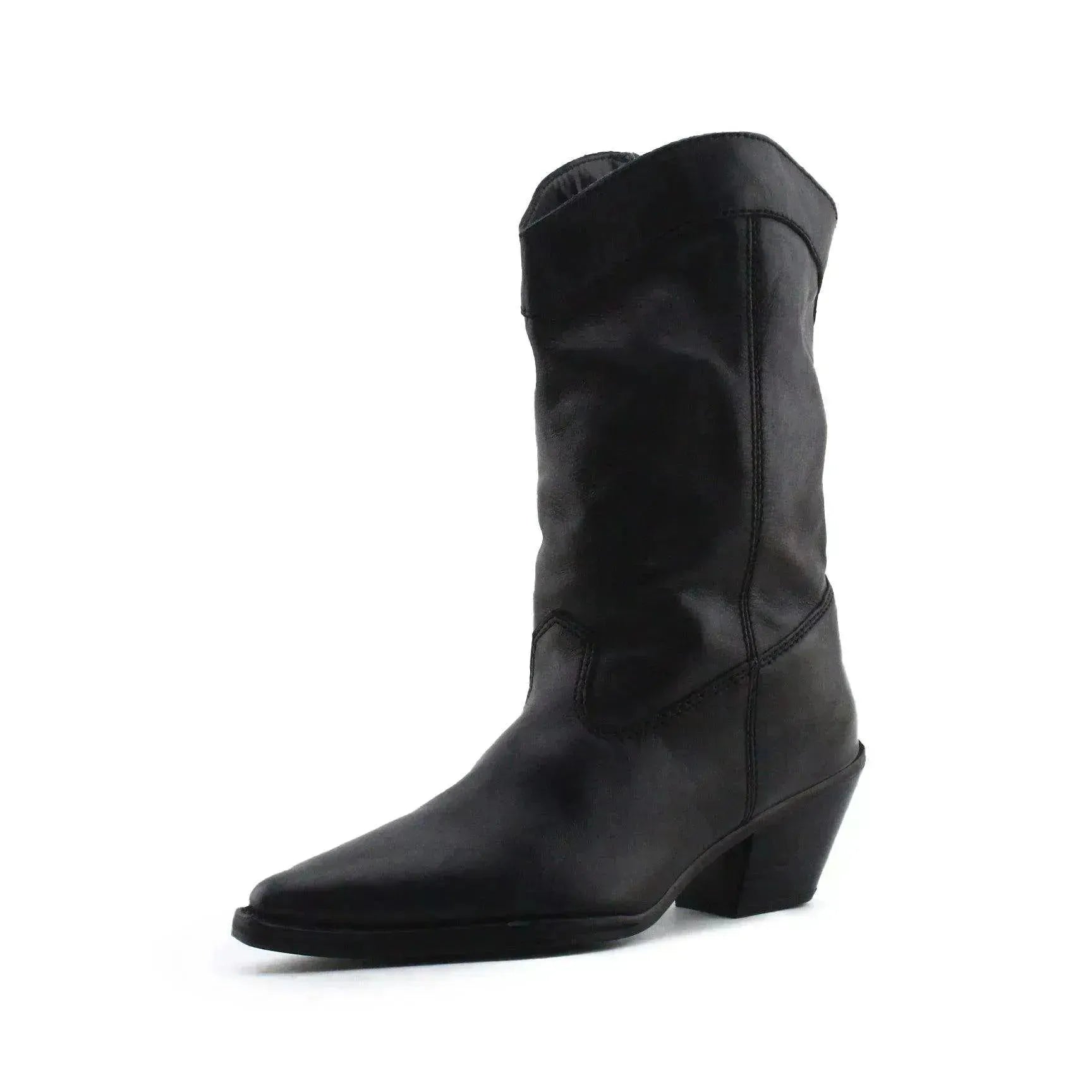 Zara Cowboy Boots | 100% Authentic Leather - sundaybazar