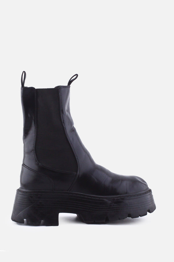 Pull & Bear Stretchable Ankle Boots | 100% Authentic Leather