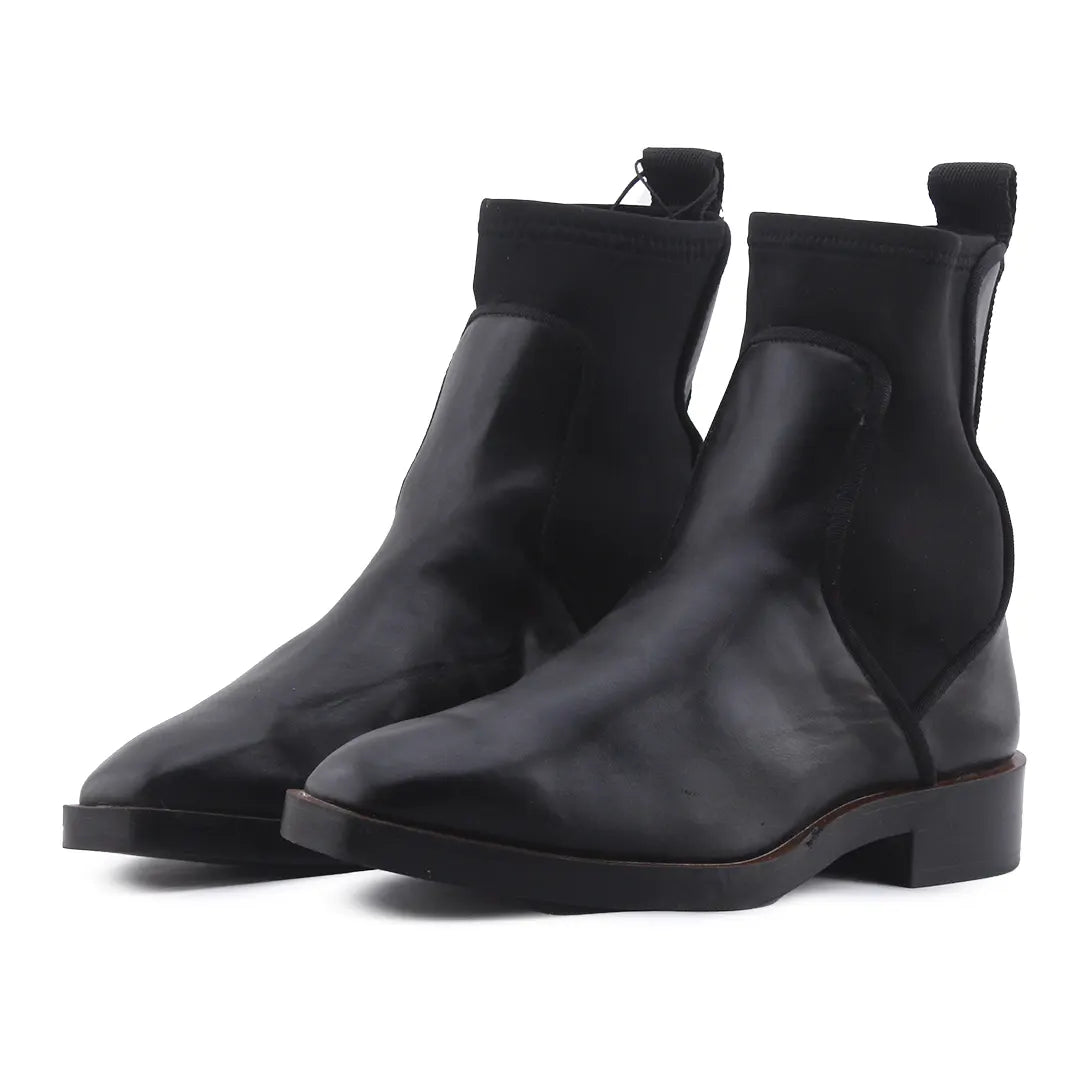 Zara Stretchable Ankle Boot | 100% Authentic Leather