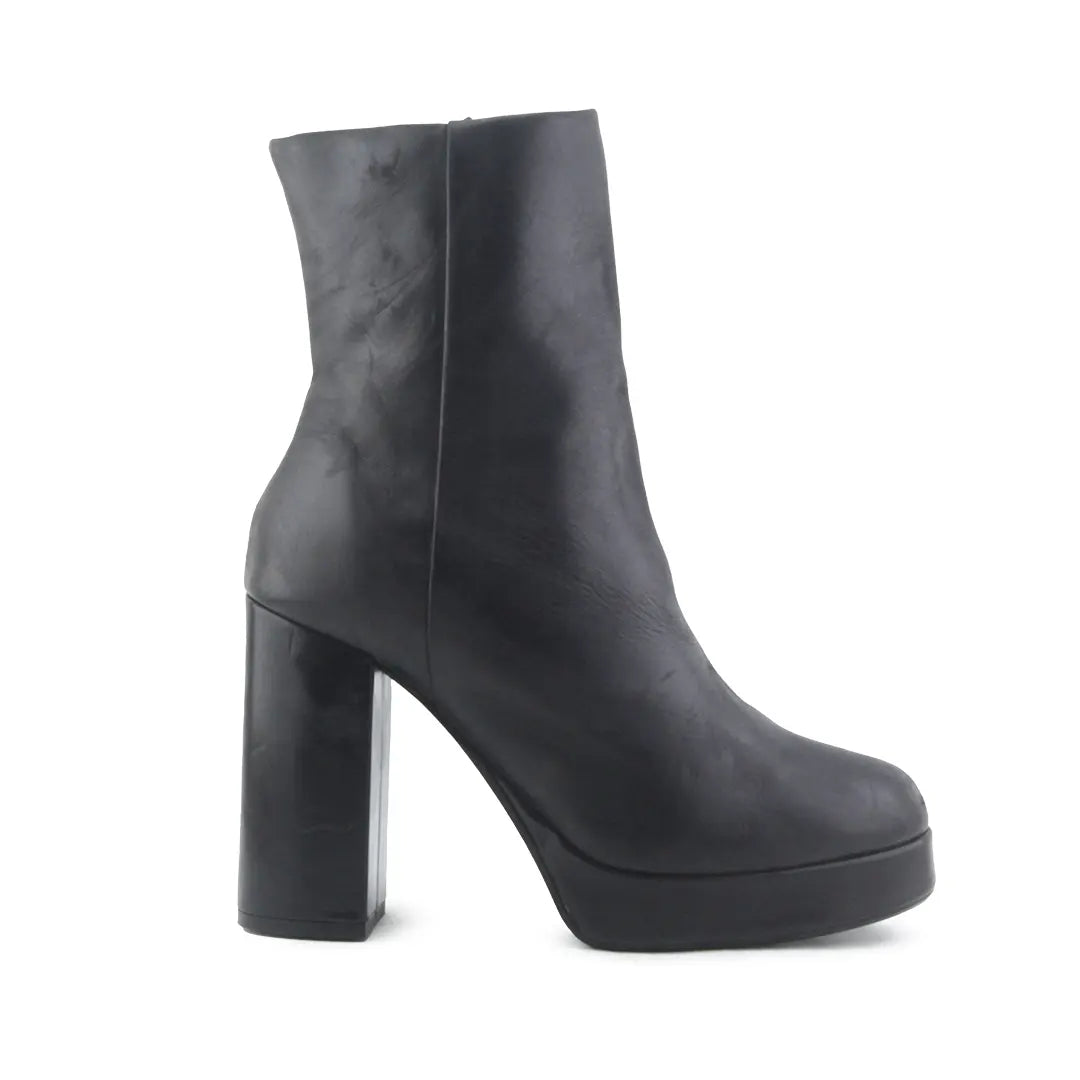 Zara Zipper Ankle Boot | 100% Authentic Leather