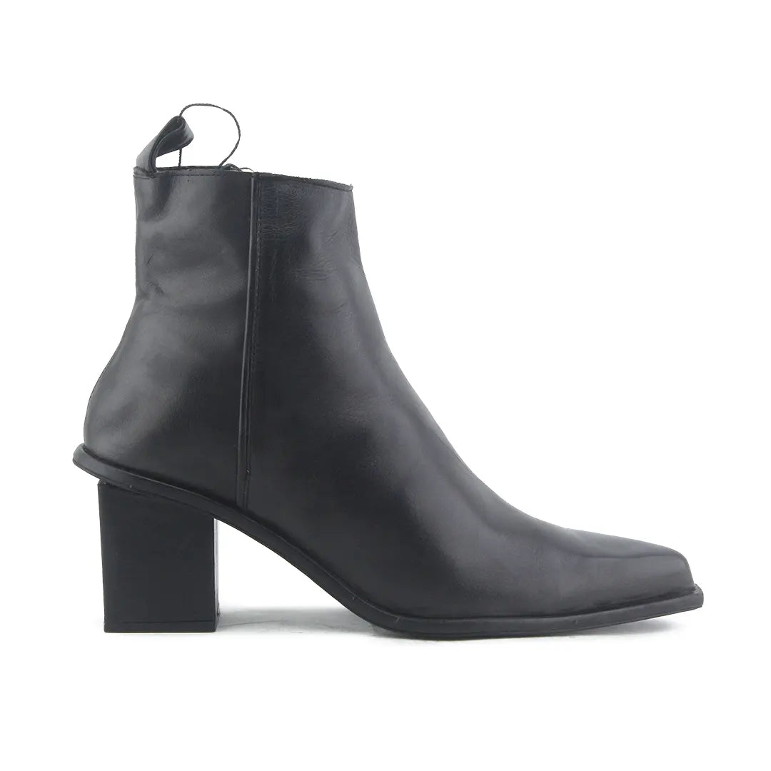Zara Zipper Ankle Boot | 100% Authentic Leather