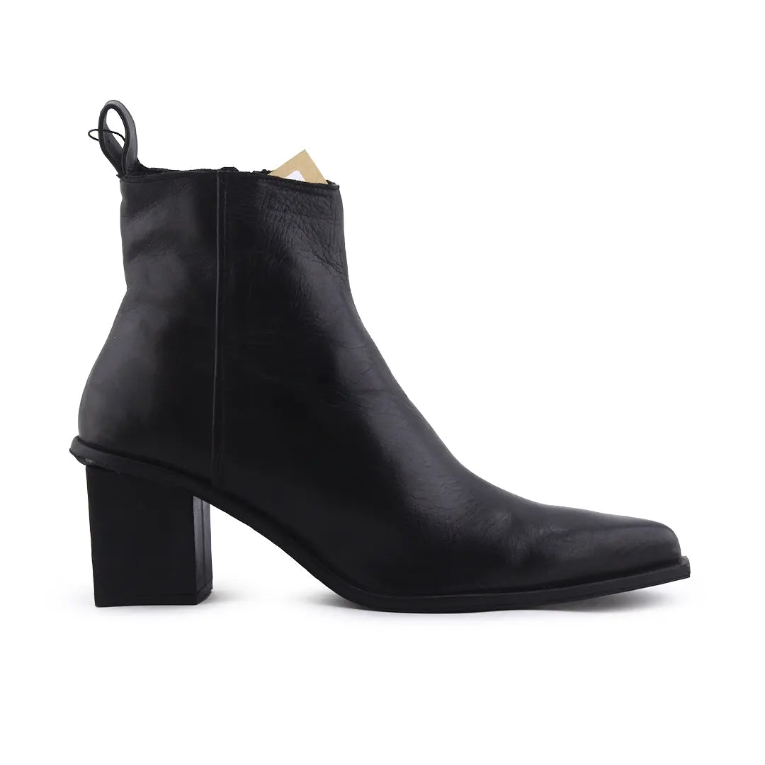 Zara Zipper Ankle Boot | 100% Authentic Leather