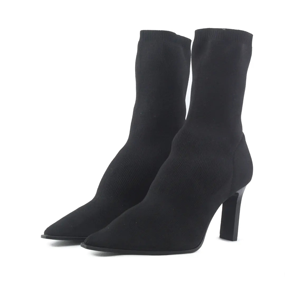 Stradivarius Sock Ankle Boot