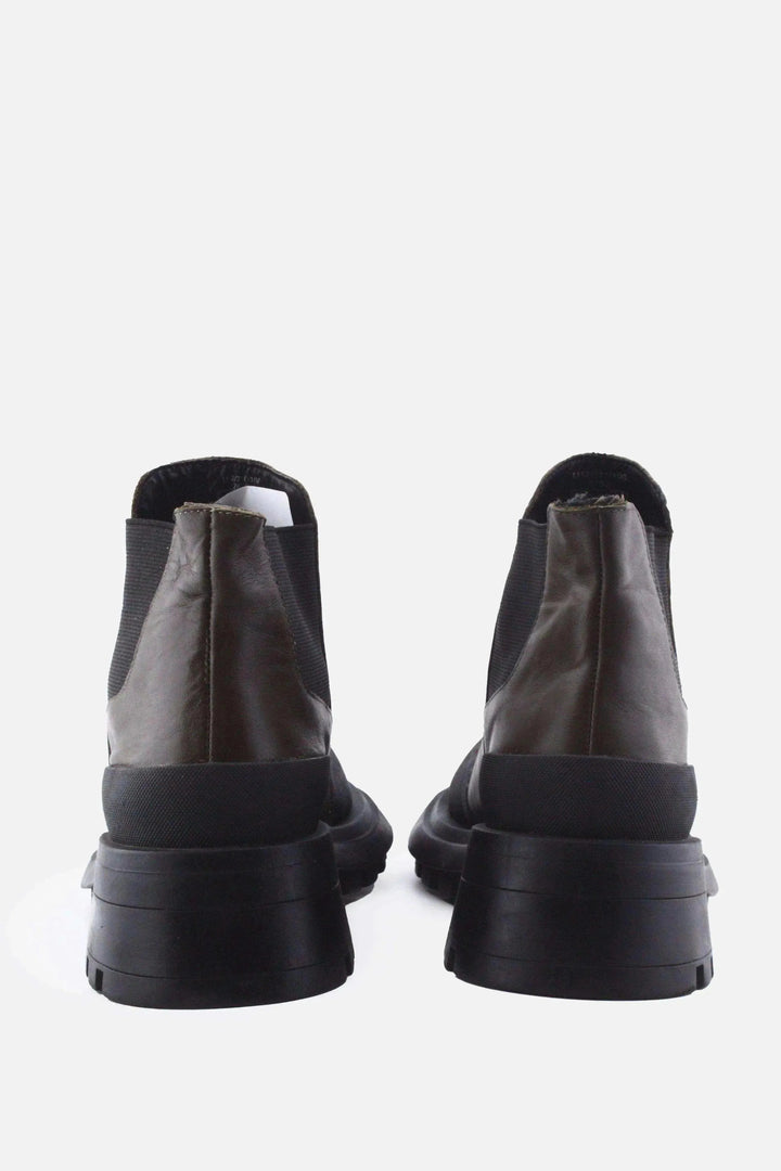 Zara Stretchable Chelsea Ankle Boots | 100% Authentic Leather - sundaybazar