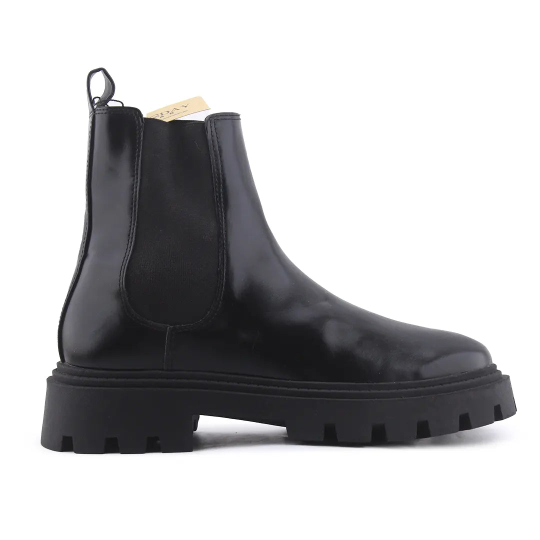 Zara Stretchable Ankle Boot | 100% Authentic Leather