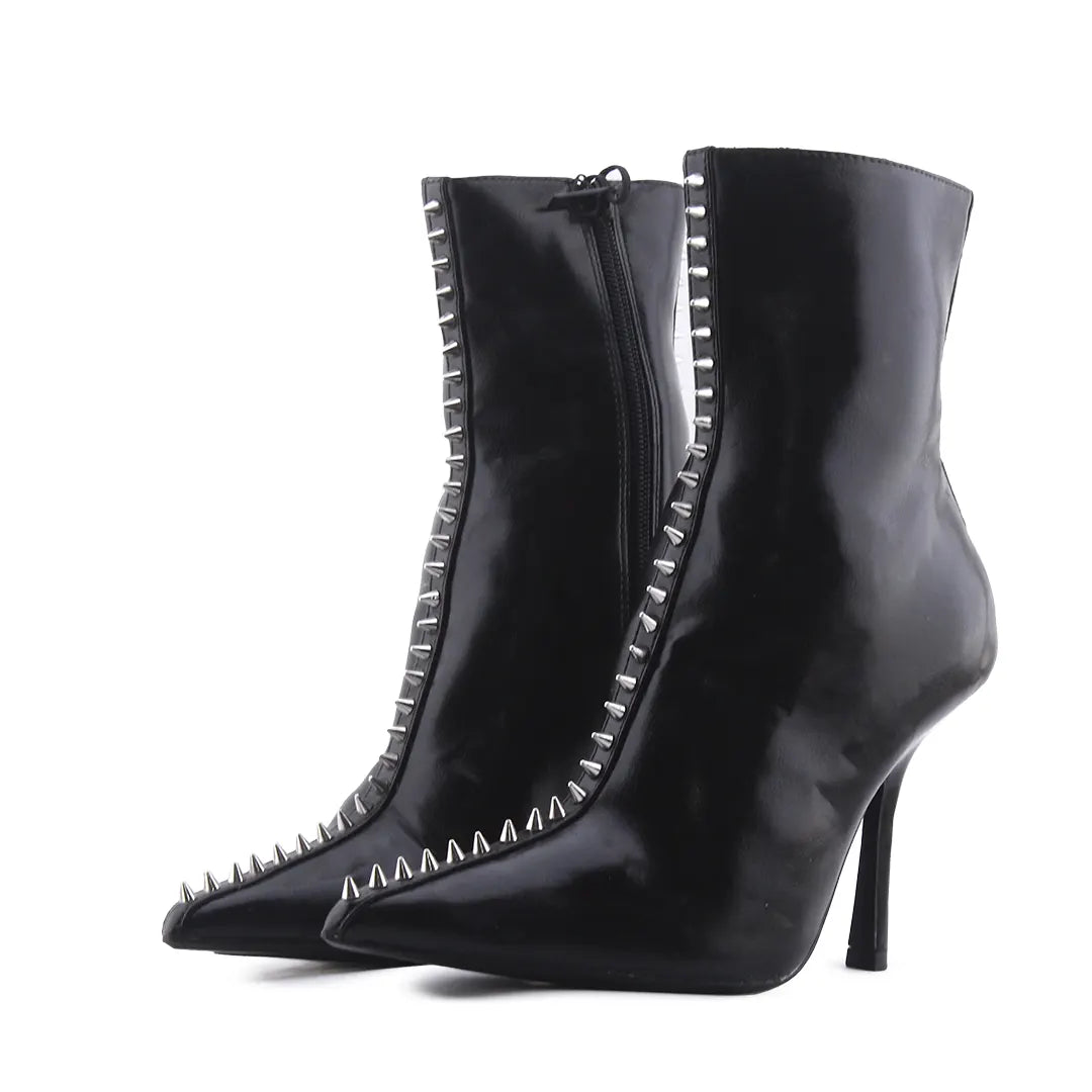 Zara Zipper Ankle Boot | 100% Authentic Leather