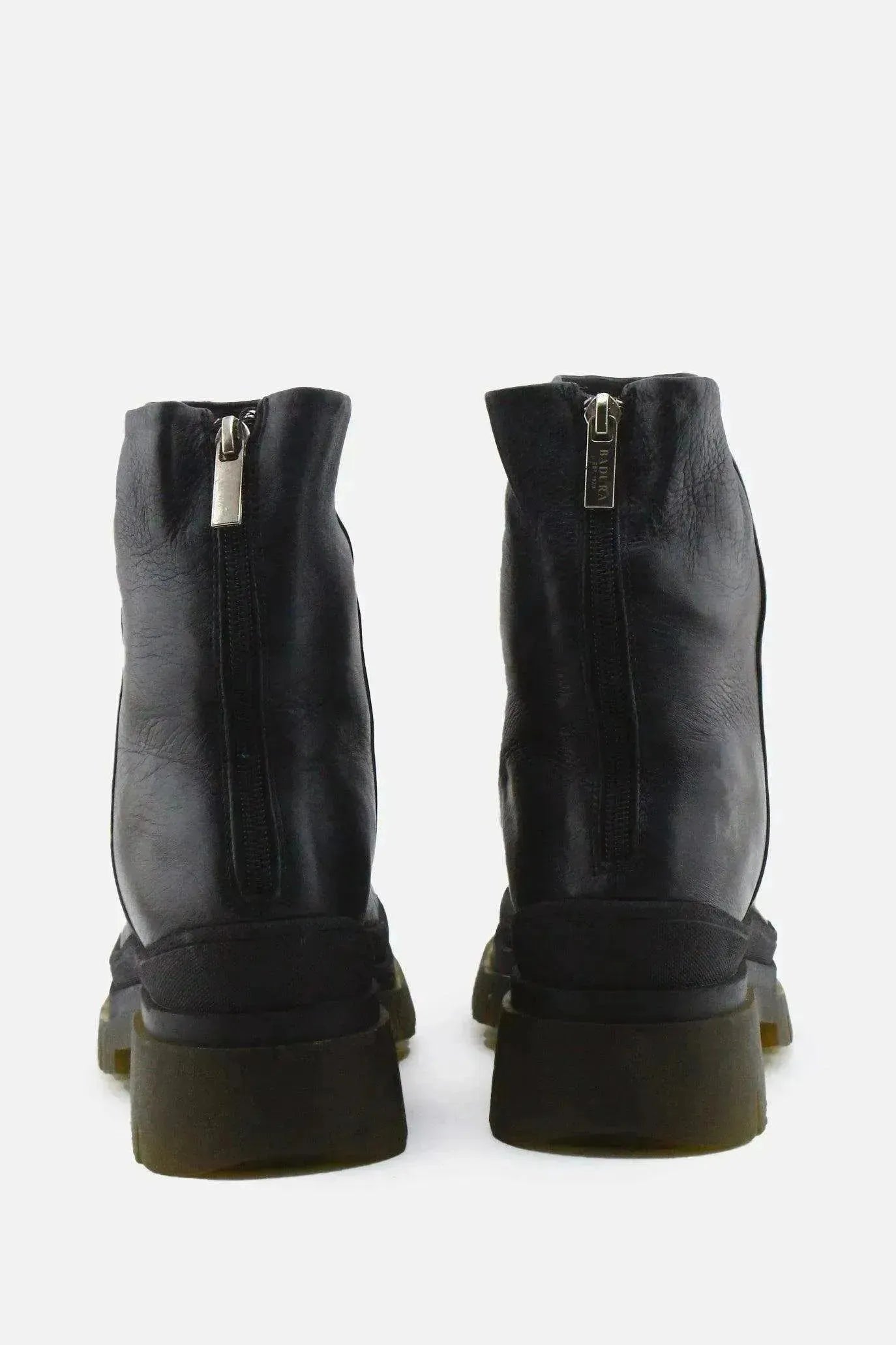 Badura Zipper Chelsea Ankle Boots | 100% Authentic Leather - sundaybazar