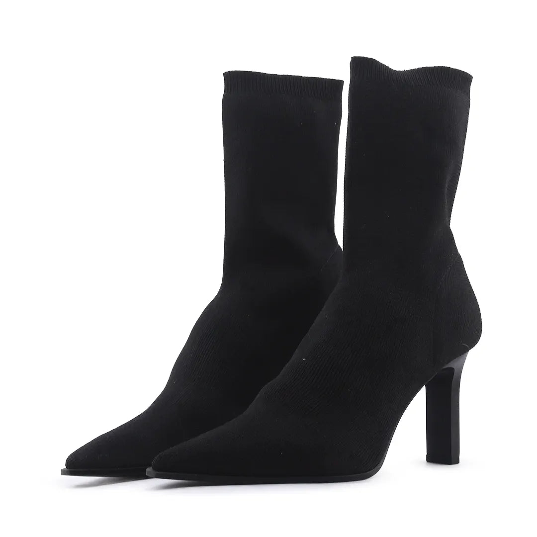 Stradivarius Sock Ankle Boot
