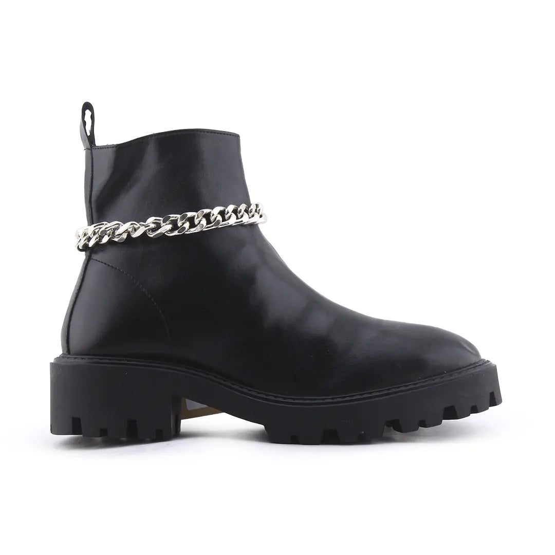 Lefties Zipper Ankle Boot | 100% Authentic Leather