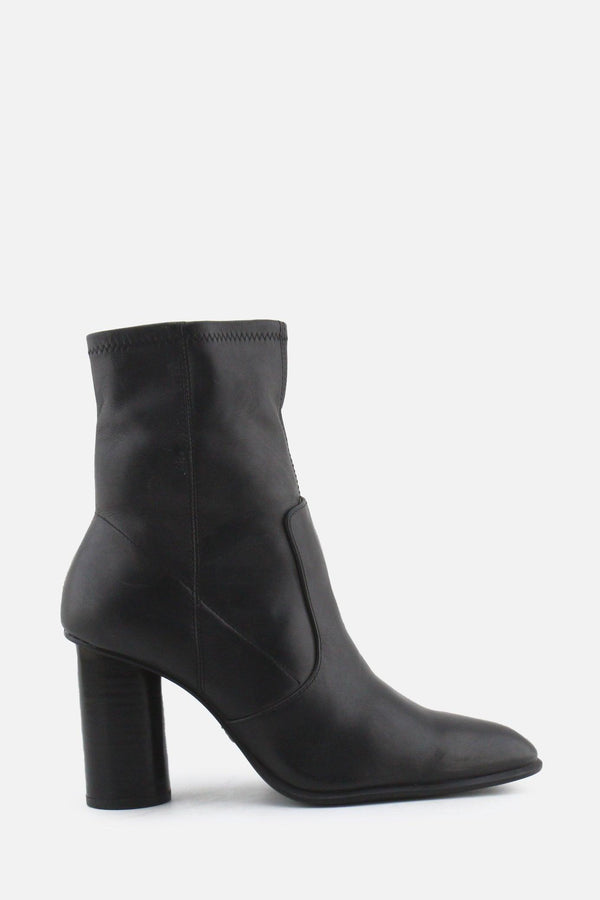 Zara Zipper Block Ankle Boots | 100% Authentic Leather