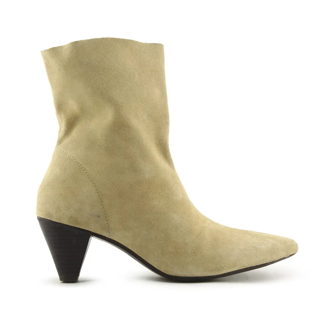 Zara Suede Ankle Boot